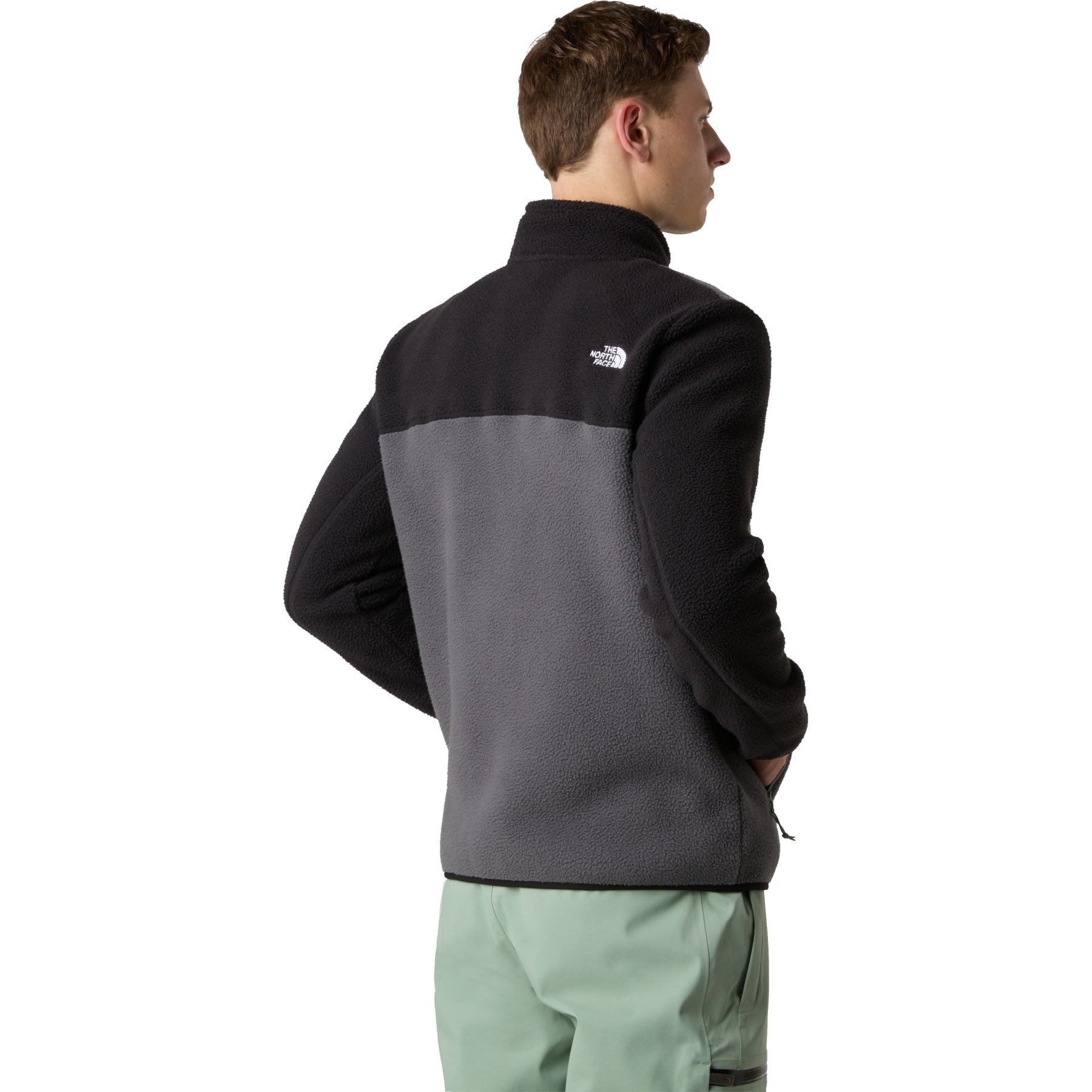 Yumiori Full Zip Fleece Jacket in Anthracite Grey / TNF Black / Monument Grey