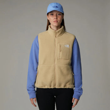 Yumiori Vest in Khaki Stone