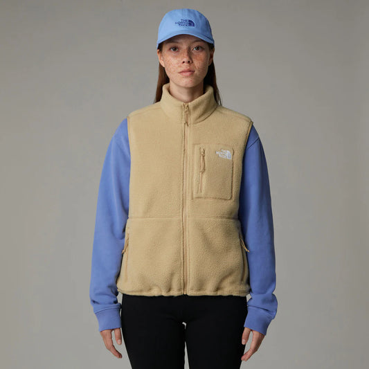 Yumiori Vest in Khaki Stone