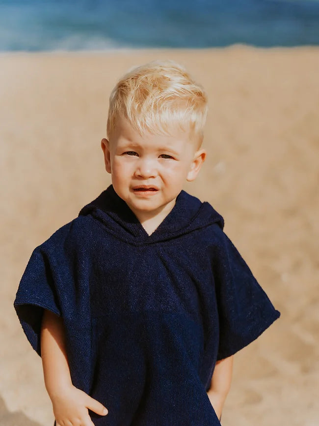 Kids Hooded Towel Changing Poncho