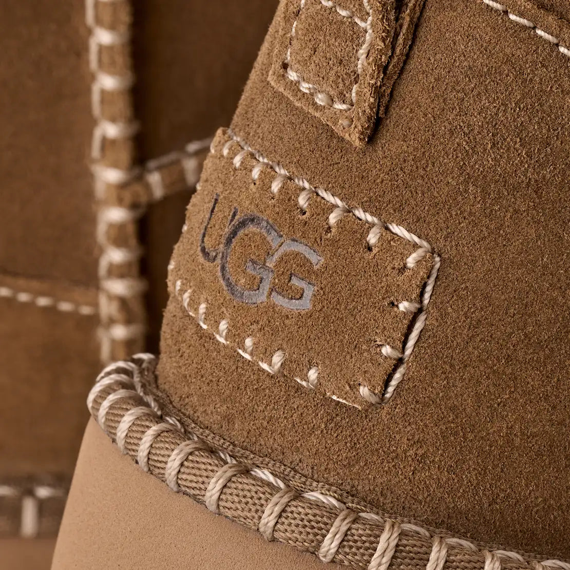 Classic Ultra Mini Botanic Boot in Light Bronze