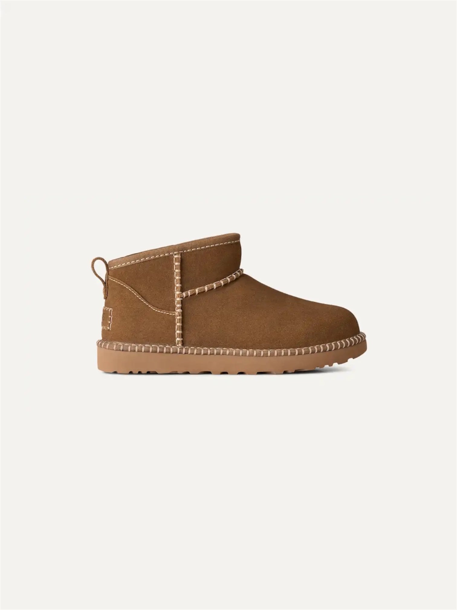 Classic Ultra Mini Botanic Boot in Light Bronze