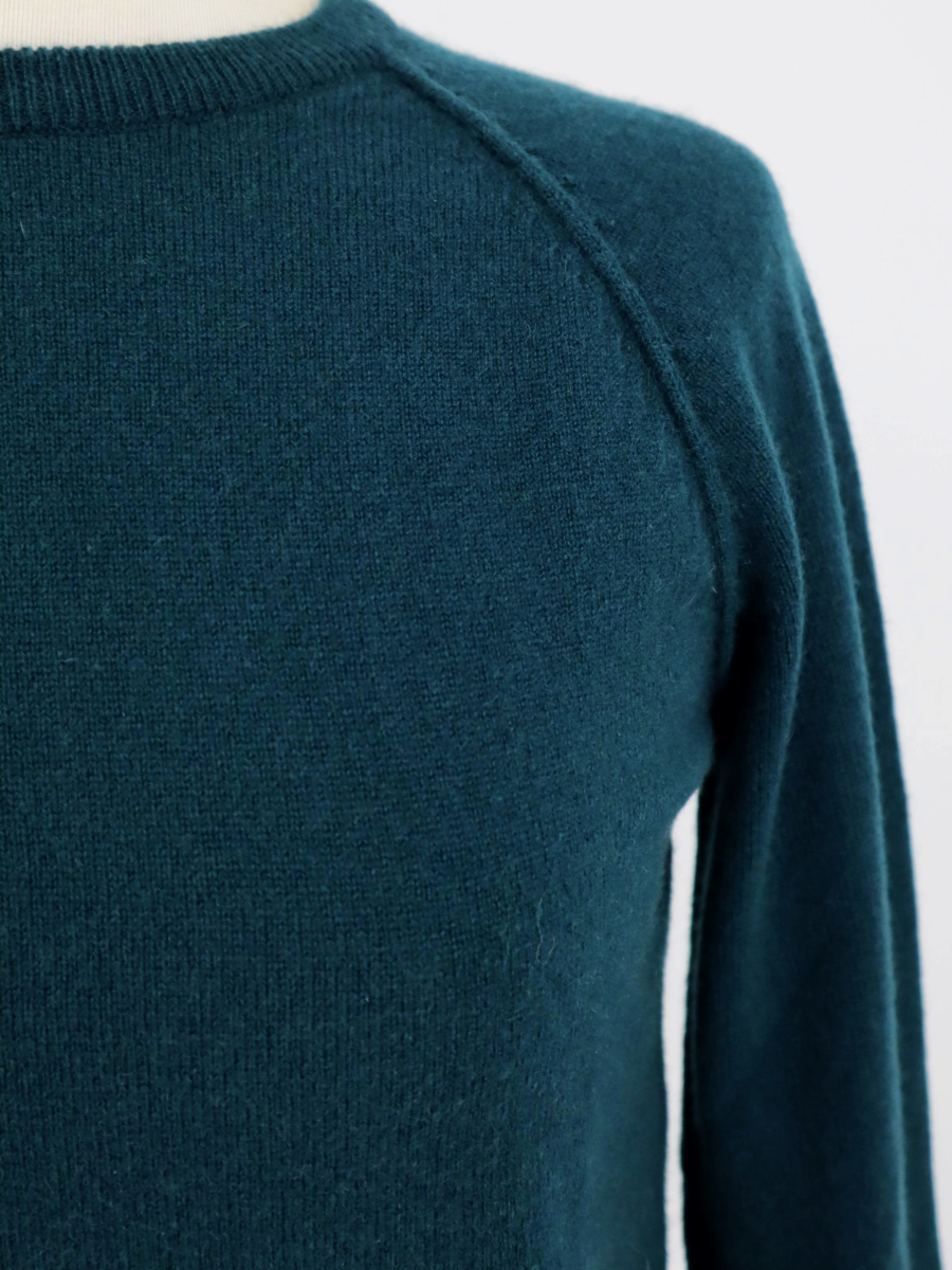 Pure Cashmere Raglan Sleeve Sweater (More Colours)