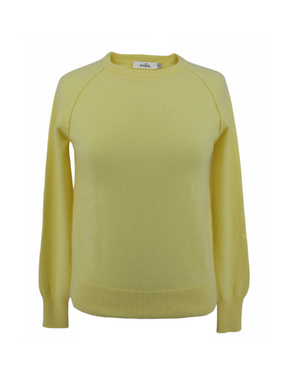 Pure Cashmere Raglan Sleeve Sweater (More Colours)