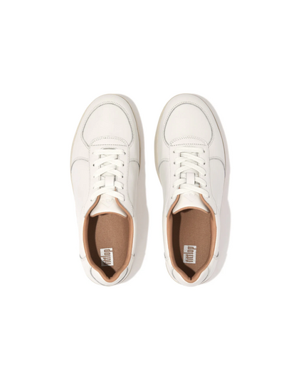 Rally Leather Sneakers in Urban White