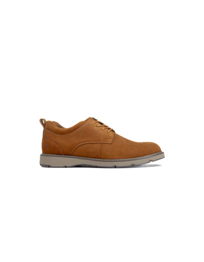 Ronnie Nubuck Leather Shoe in Tan