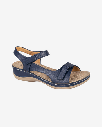 Kyra Sandal in Navy