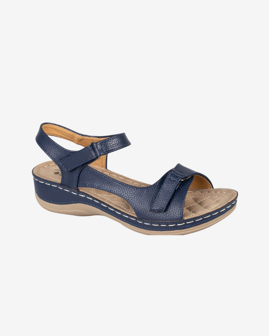Kyra Sandal in Navy