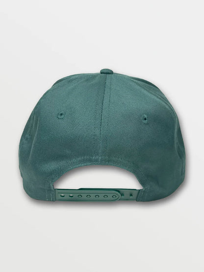 V Square Snapback in Fir Green