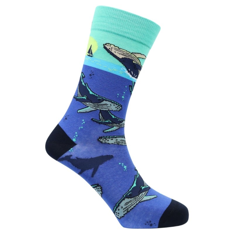 Bamboo Whale Watching Socks