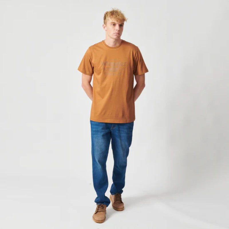 Tangler SS Tee in Root Beer
