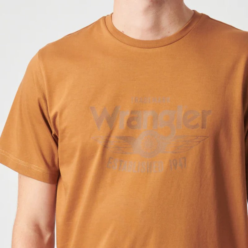 Tangler SS Tee in Root Beer