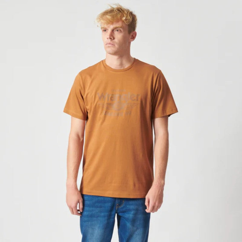Tangler SS Tee in Root Beer