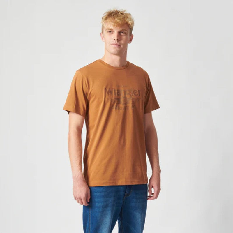 Tangler SS Tee in Root Beer
