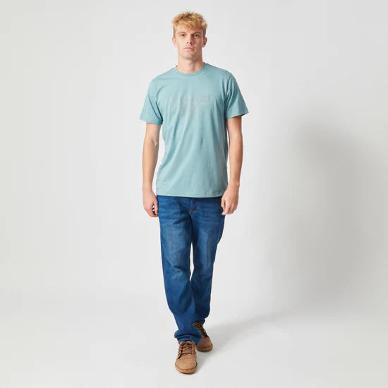 Tangler SS Tee in Shallow Blue