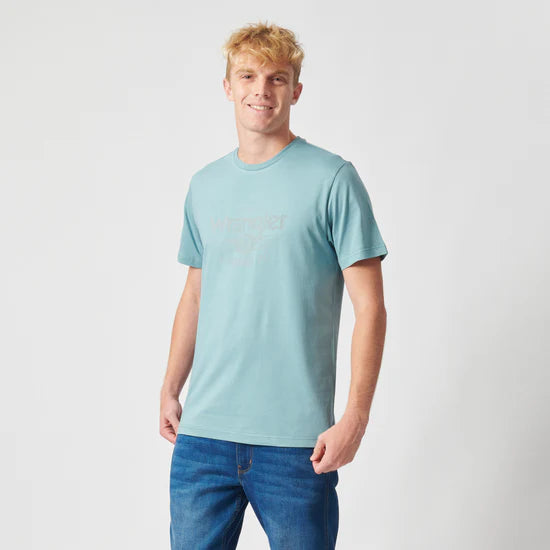 Tangler SS Tee in Shallow Blue