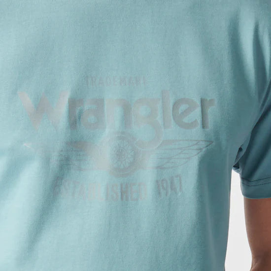 Tangler SS Tee in Shallow Blue