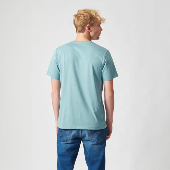 Tangler SS Tee in Shallow Blue