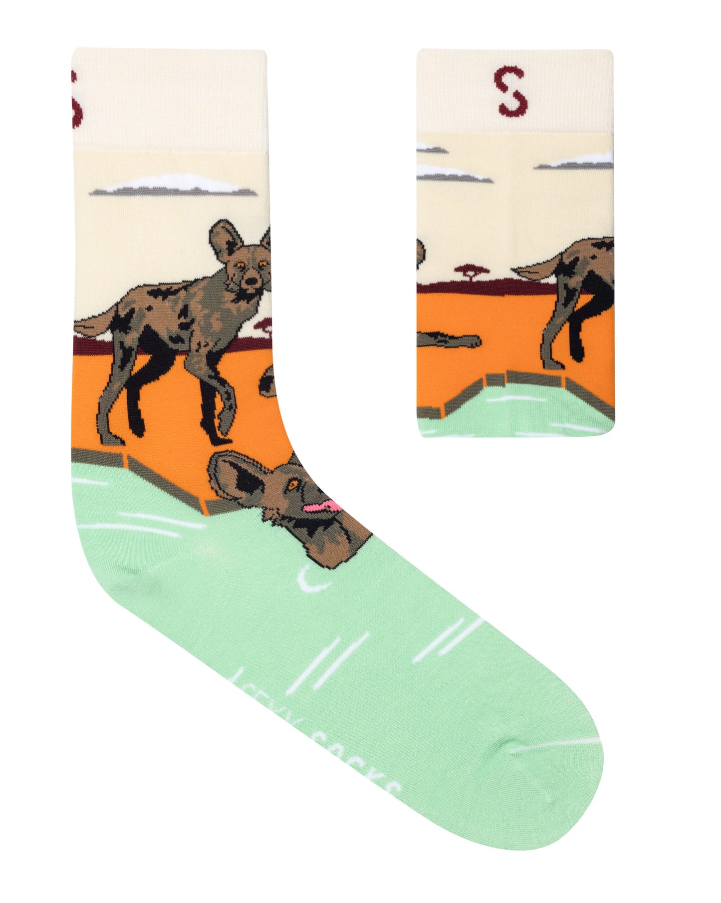 Wild Dogs Bamboo Socks