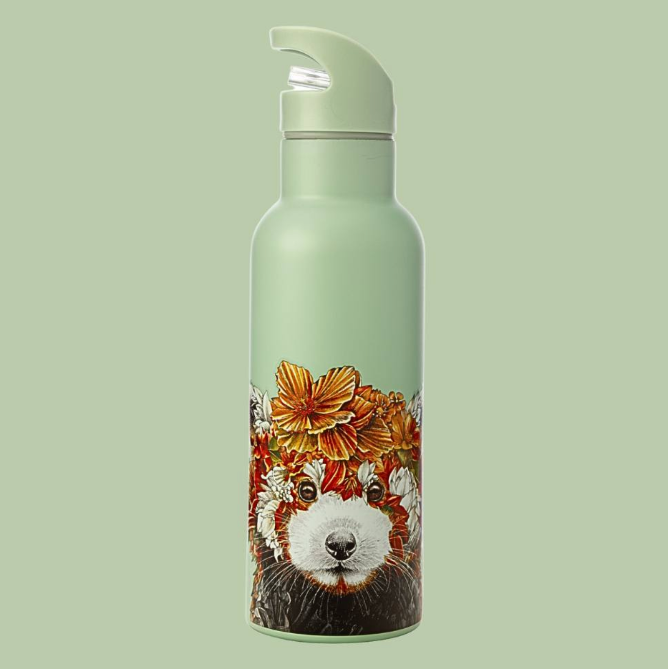 Wild Planet Red Panda Stainless Steel Bottle