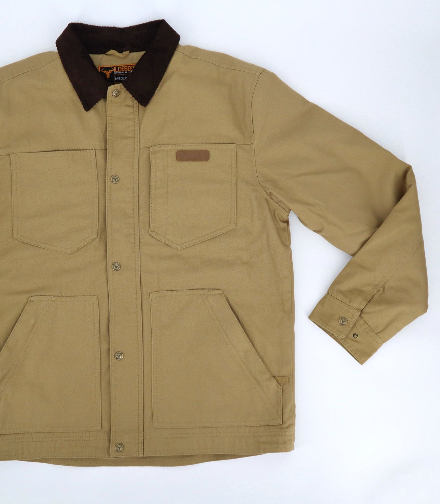 Timberjack Canvas Jacket in Safari