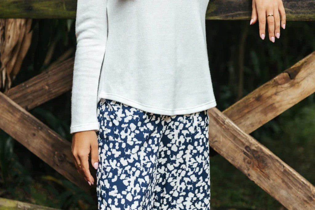 Knit Top in Ivory