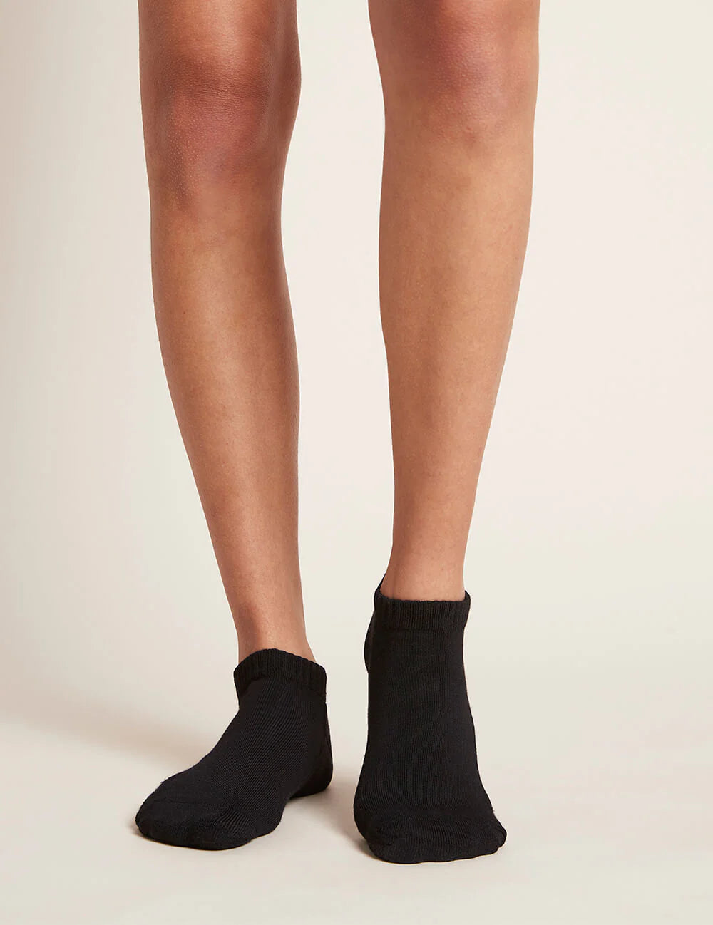 Cushioned Ankle Socks in Black