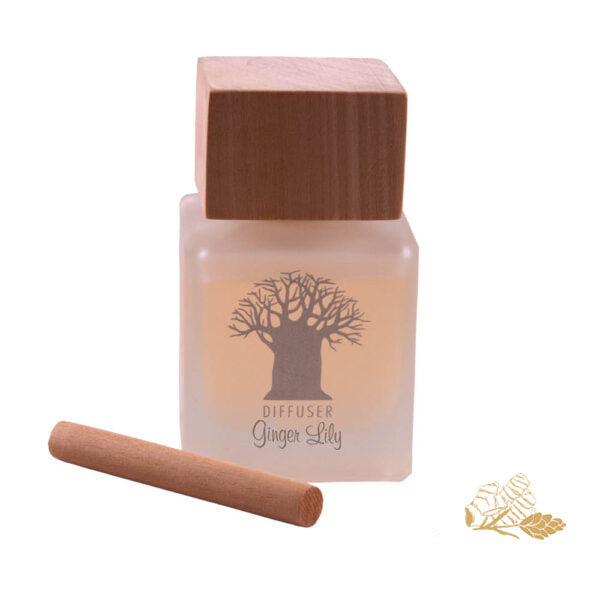 Wooden Top Diffuser in Ginger Lily