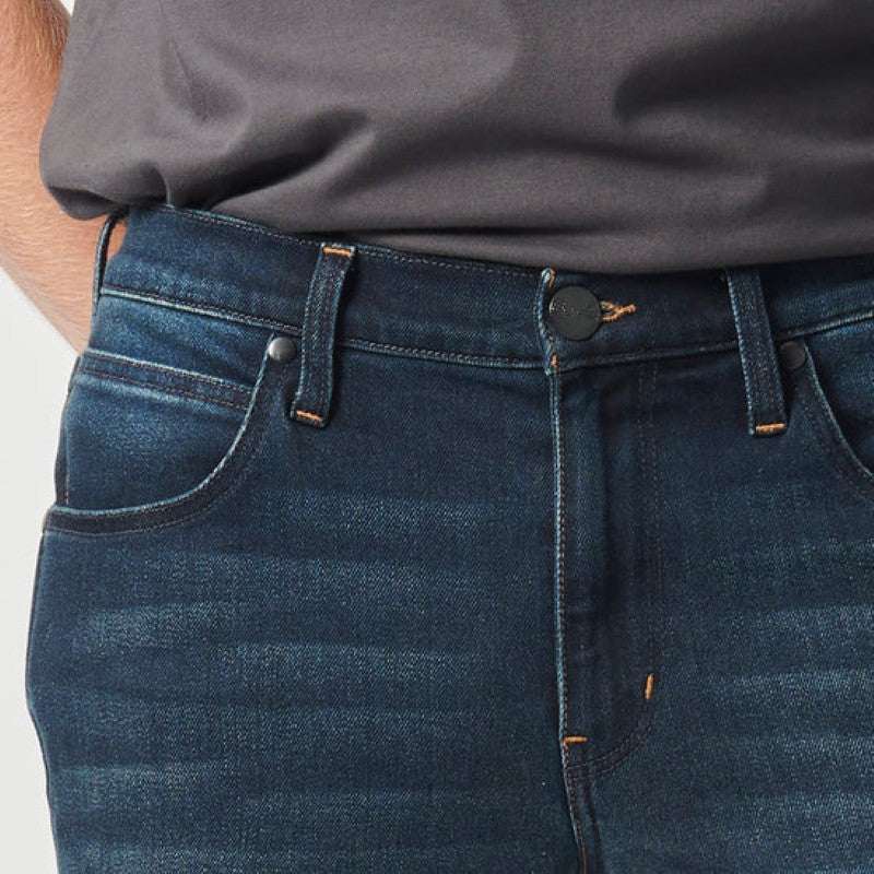 Greensboro Stretch Denim in Dark Aged Indigo