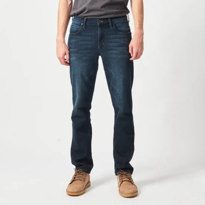 Greensboro Stretch Denim in Dark Aged Indigo