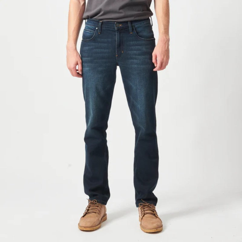 Greensboro Stretch Denim in Dark Aged Indigo