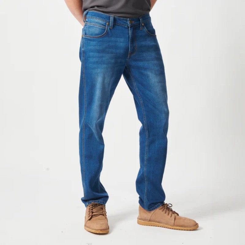 Greensboro Stretch Denim in Medium Indigo