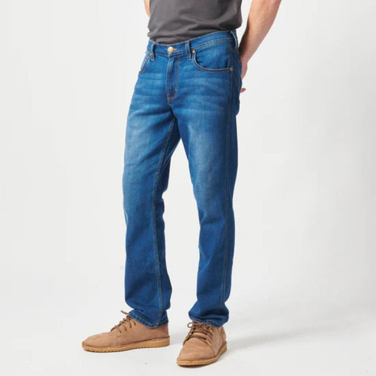 Greensboro Stretch Denim in Medium Indigo