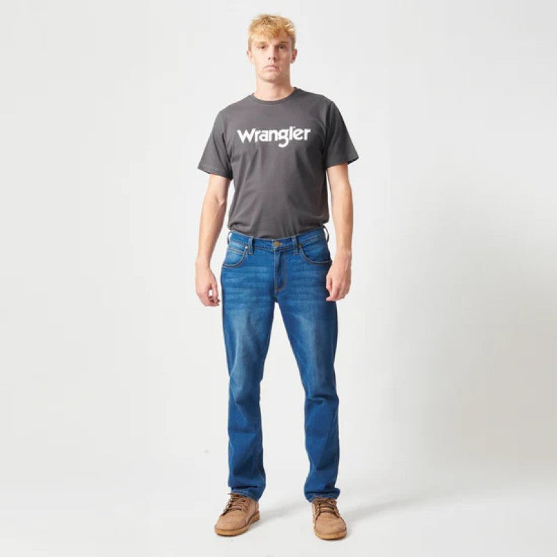 Greensboro Stretch Denim in Medium Indigo