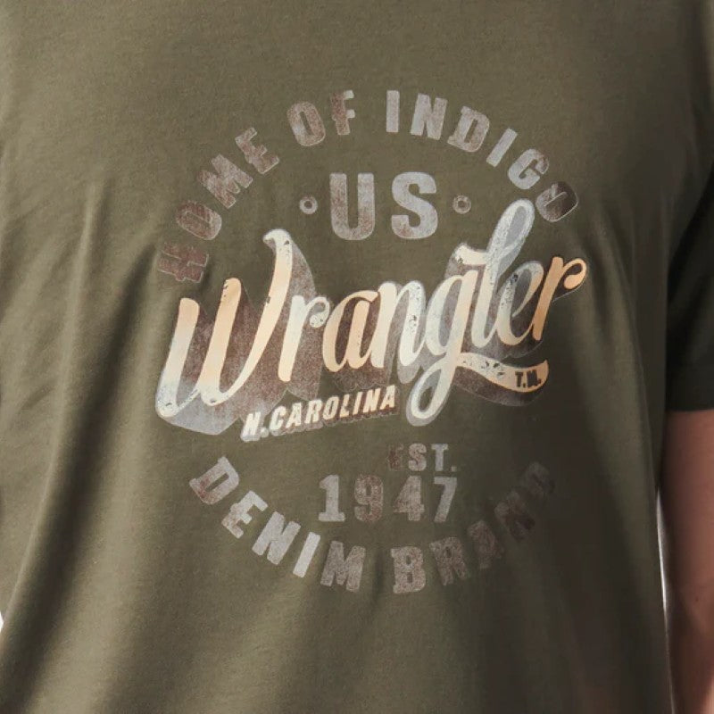 Home of Indigo SS Tee in Dusty Olive