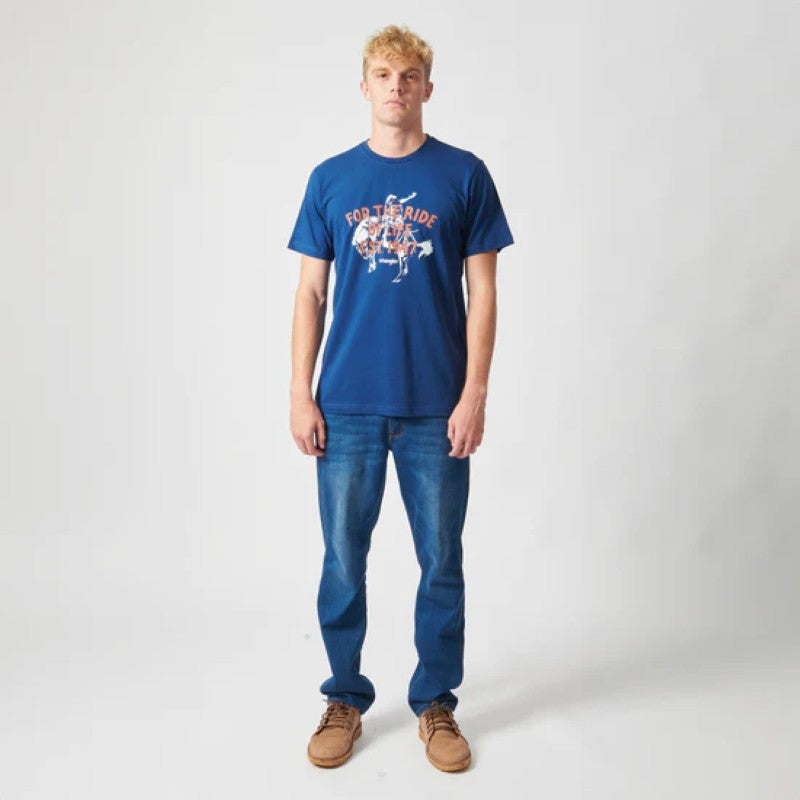 Legend SS Tee in Navy