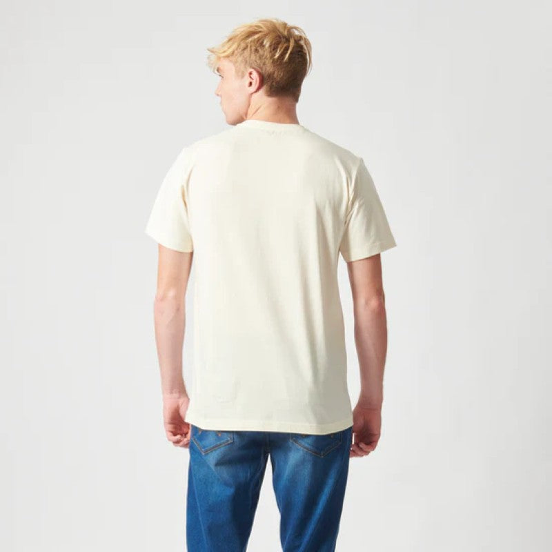 Textured Classic SS Tee in Vintage White