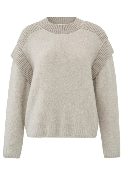 Boucle Wool Mix Sweater