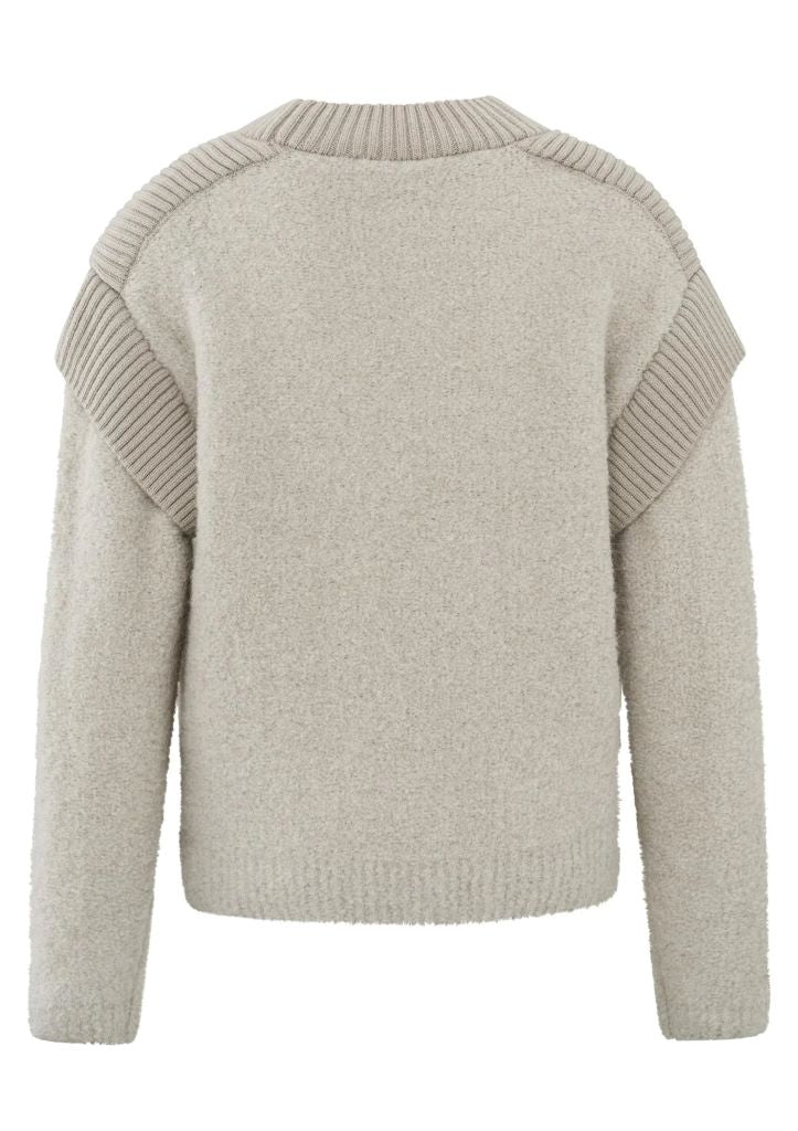 Boucle Wool Mix Sweater