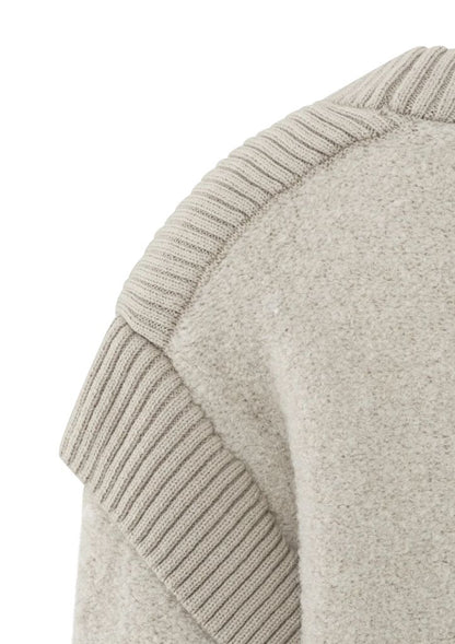 Boucle Wool Mix Sweater