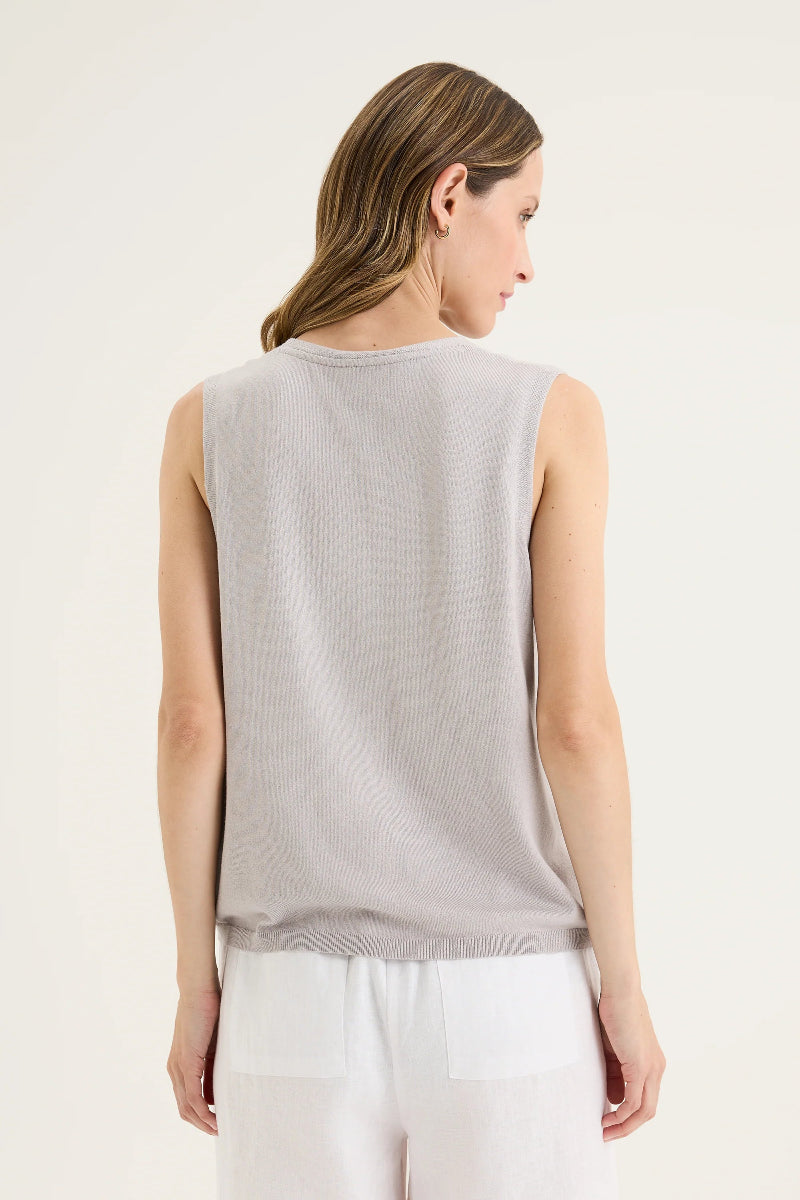 Rise Knit Vest in Stirling
