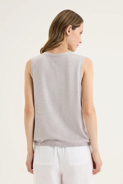 Rise Knit Vest in Stirling