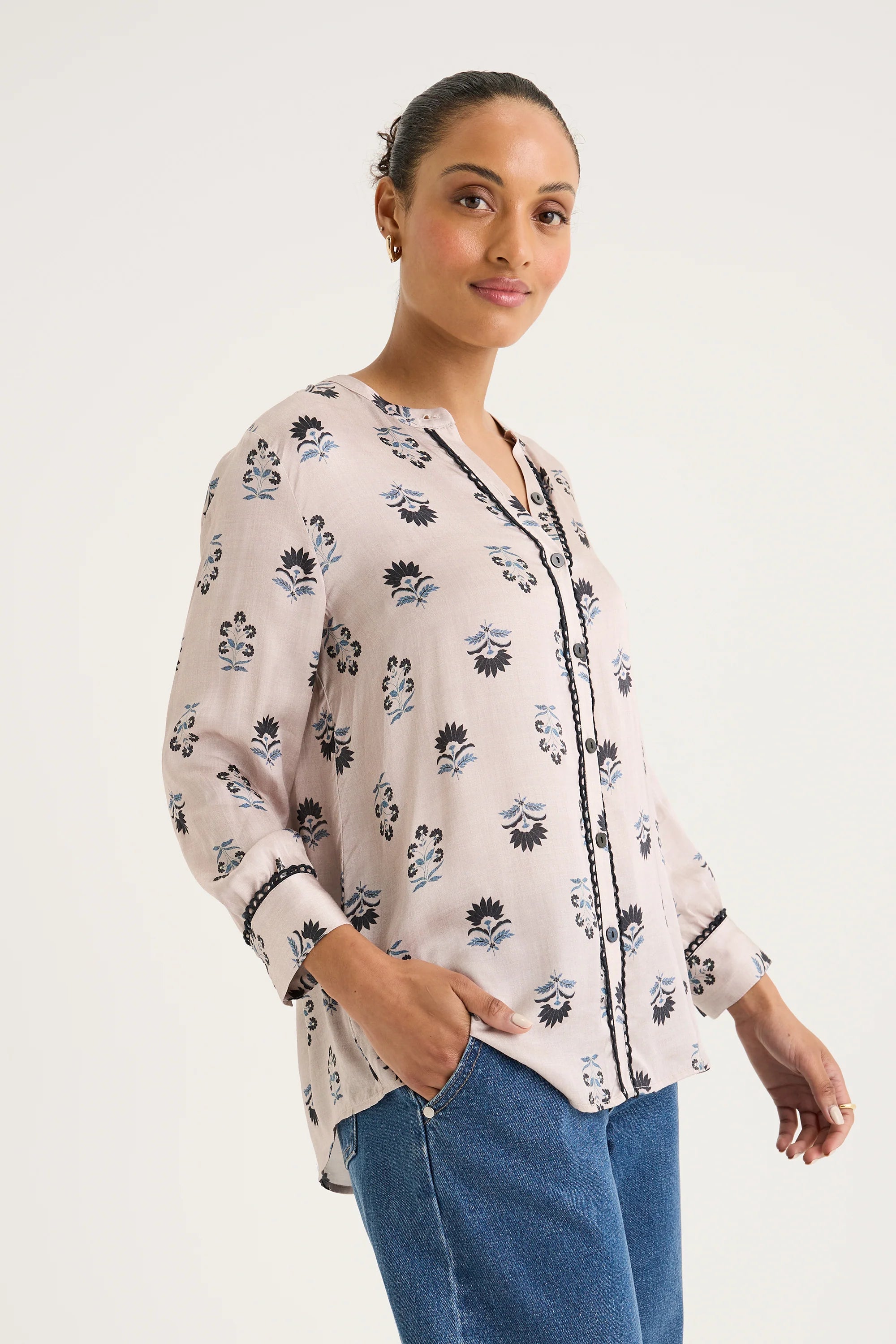 Flint Shirt in Camel