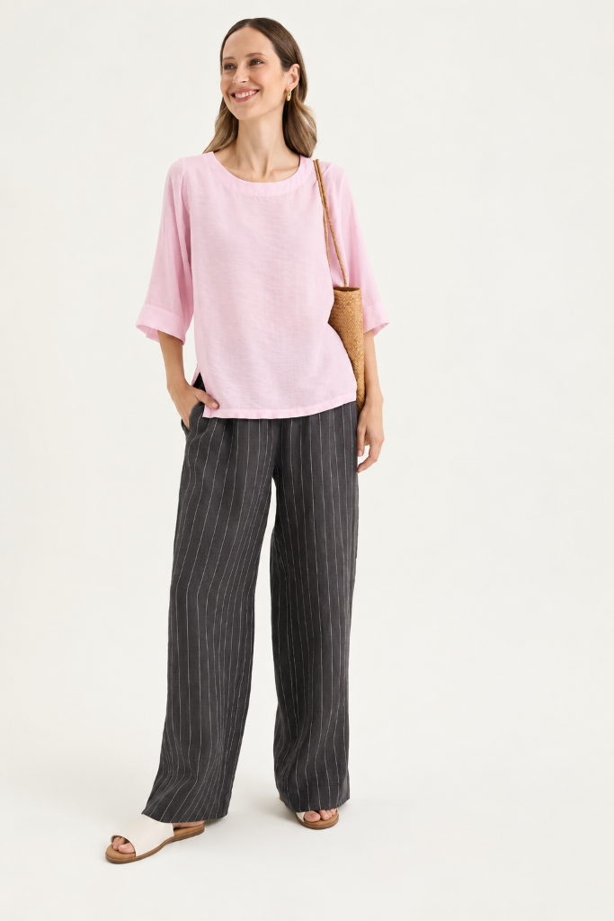 Skye Top in Shell