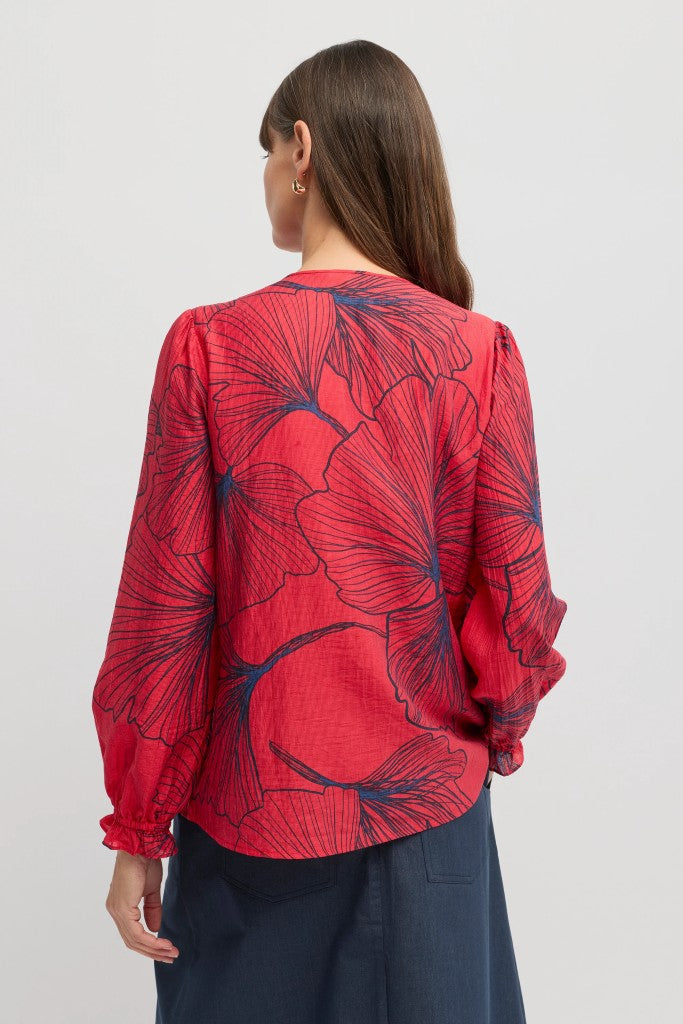 Staten Print Blouse