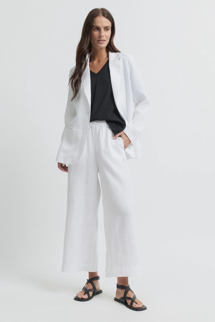 Tirari Slim Pant in White