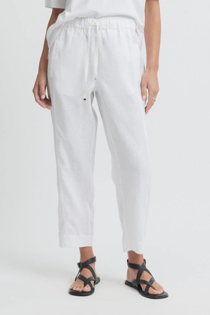 Tirari Slim Pant in White