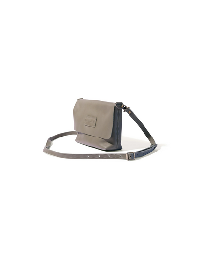 Jeanie Leather Crossbody in Khaki Green