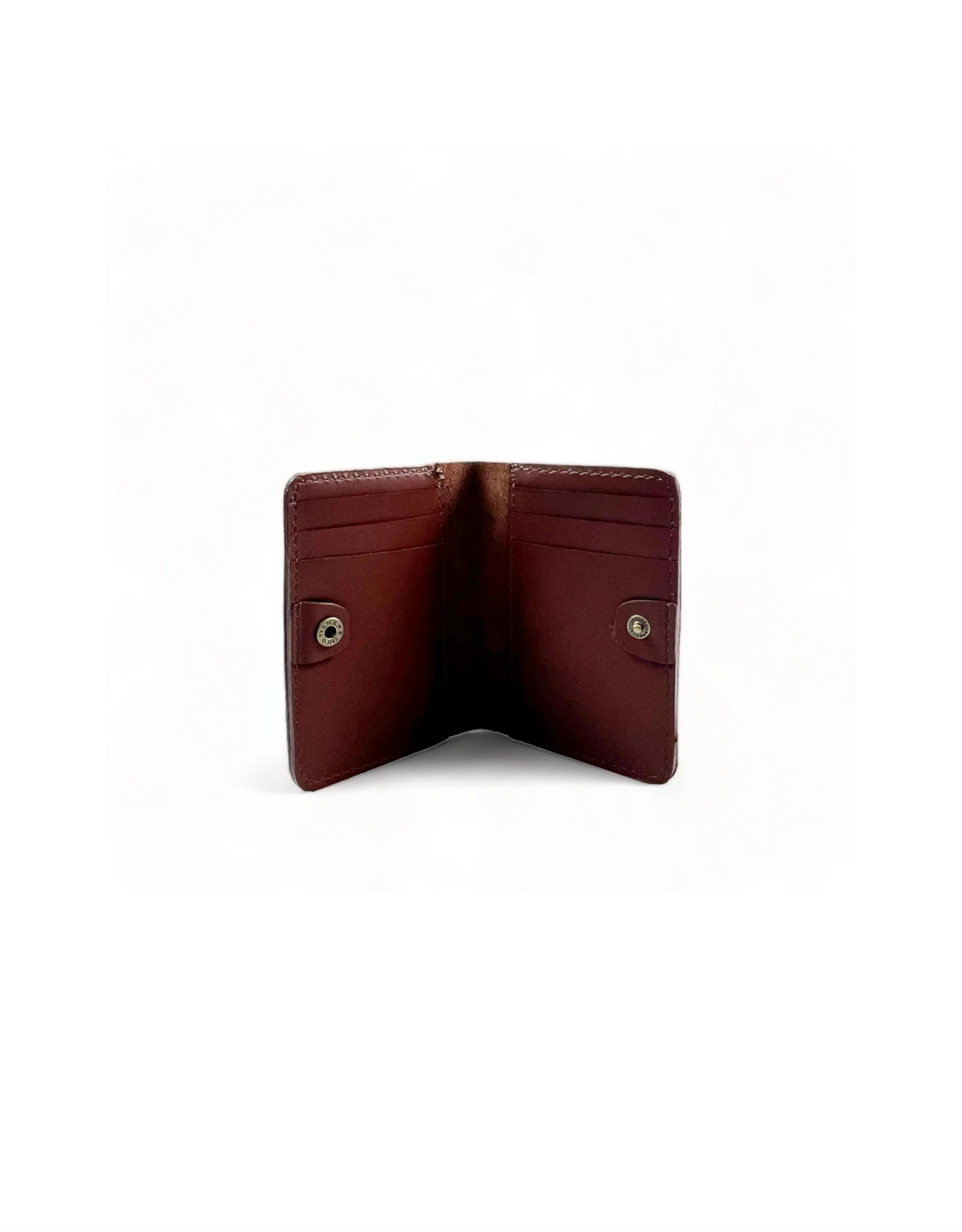 Ozzie Leather Card Wallet in Sable Tan