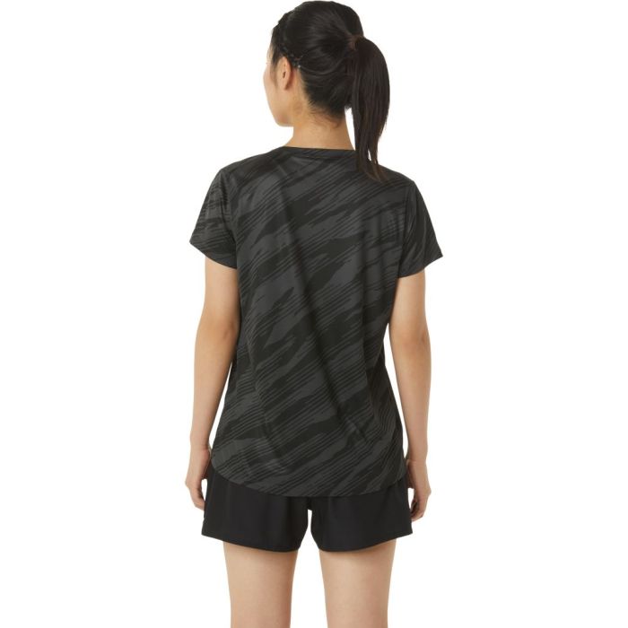 Core All Over Print Tee in Performance Black